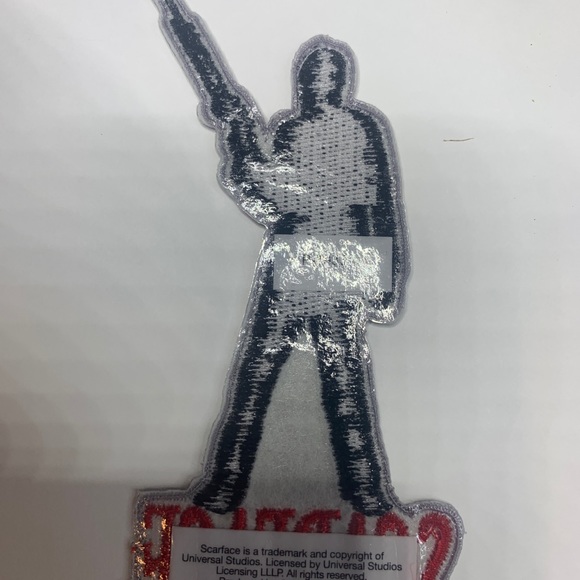 Scarface "My little friend" TONY MONTANA AL PACINO Crest Patch Original. - Picture 3 of 4